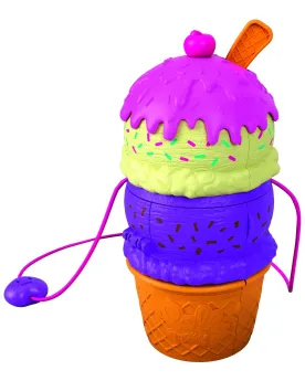 POLLY POCKET SPIN/REVEAL Ouvre le cornet de glace ou le smoothie et...