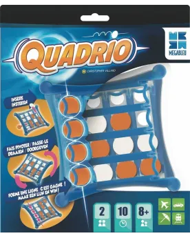 QUADRIO Le but du jeu ? Réaliser une ligne de 4, horizontalement, v...