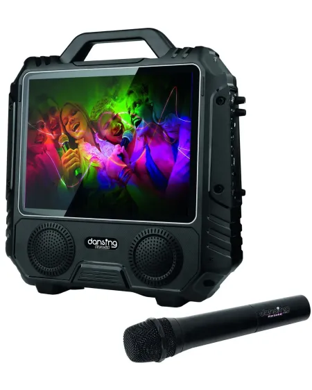 MON VRAI KARAOKE Enceinte connectable par Bluetooth. 2 haut-parleur...