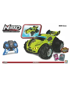 R.C. VAPORIZR NEON GREEN  Toutes fonctions. Amphibie. 4 roues motri...