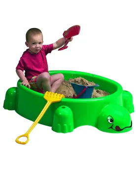 BAC A SABLE TORTUE + COUVERCLE 115X83X35 La carapace sert de couver...