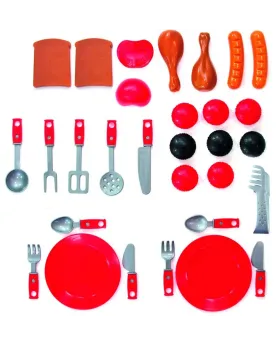 BARBECUE 25 ACC.  Comme 1 vrai ! 25 accessoires inclus. PART03259 P...
