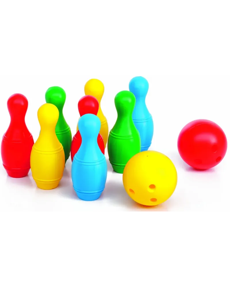 8 QUILLES BOWLING 31CM + 2 BALLES 8 quilles de 31 cm et 2 boules de...