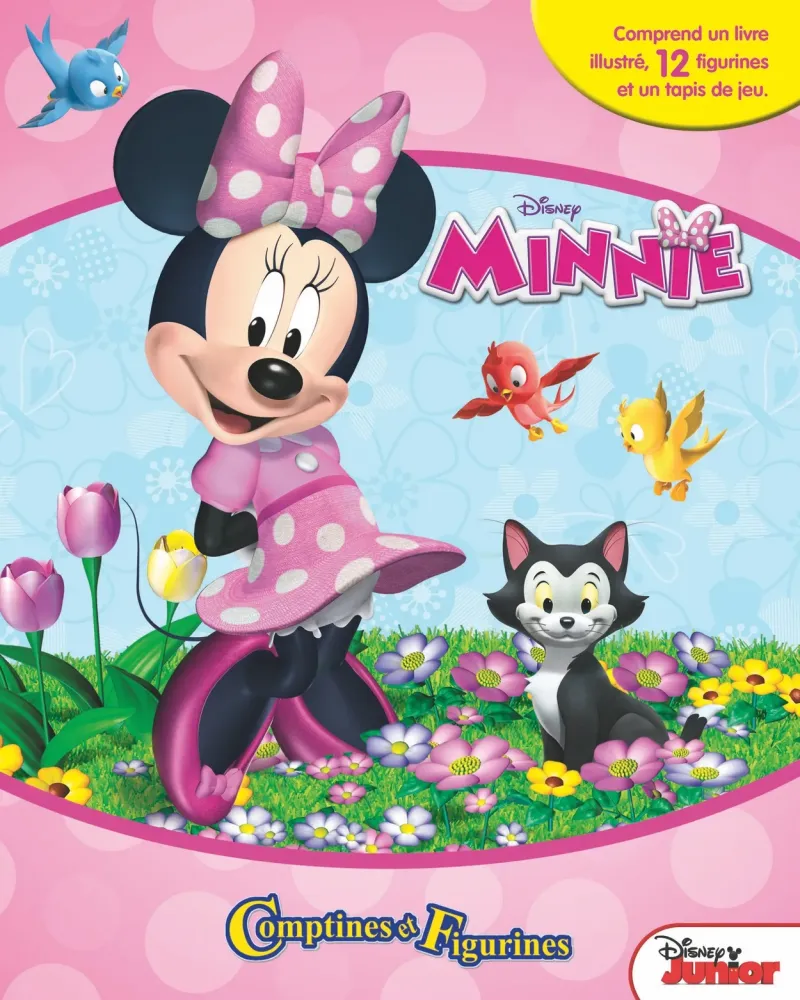 COFFRET COMPTINES ET FIGURINES MINNIE  1 livre, des figurines et 1 ...