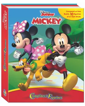 COFFRET COMPTINES ET FIG. MAISON MICKEY  1 livre, des figurines et ...