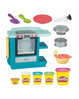 PLAY DOH CUISINIERE GATEAU D'ANNIVERSAIR  Inclus : une cuisinière p...