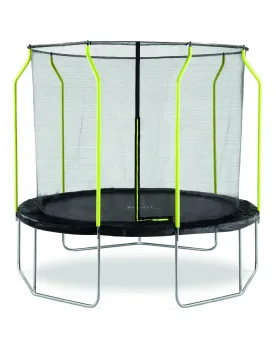 TRAMPOLINE 305 CM + ENCLOS Design contemporain. La forme des pieds ...