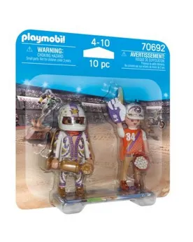 FAN ET CASCADEUR   PMB70692 PLAYMOBIL Pays d'origine: Europe -Âge M...