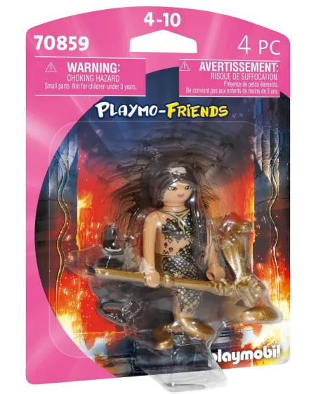FEMME SERPENT   PMB70859 PLAYMOBIL Pays d'origine: Europe -Âge Mini...