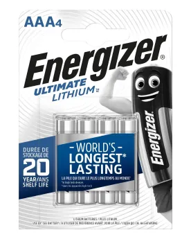ULTIMATE LITHIUM 4 LR03   RAL53527326700 ENERGIZER Âge Minimum: 0A ...