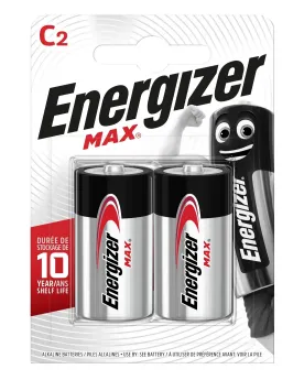 2 PILES ENERGIZER LR14 MAX (C/BABY)   RALE3001295 ENERGIZER Âge Min...