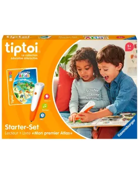 TIPTOI STARTER SET STYLO ATLAS Système éducatif qui te permet de dé...