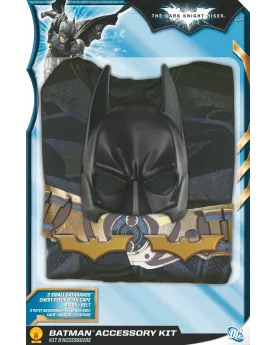 BATMAN PLASTRON IMPRIME/CAPE/MASQUE  Comprend : 1 plastron imprimé,...