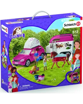 EN VOITURE AVEC VAN ATTELE  Un SUV, un van et une tente pour passer...