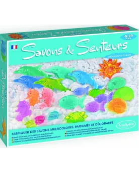 SENTOSPHERE SAVONS & SENTEURS  Moule des savons grâce à une base gl...