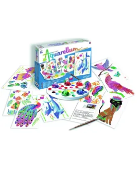 AQUARELLUM CARTES POSTALES ANIMAUX  Personnalise tes cartes de voeu...