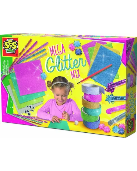 MEGAKIT BRICOLAGE GLITTER  Tu veux toujours plus de paillettes ? Ce...