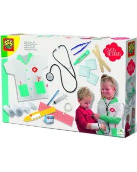 MEGA KIT DE DOCTEUR  Comprend un stéthoscope qui fonctionne vraimen...