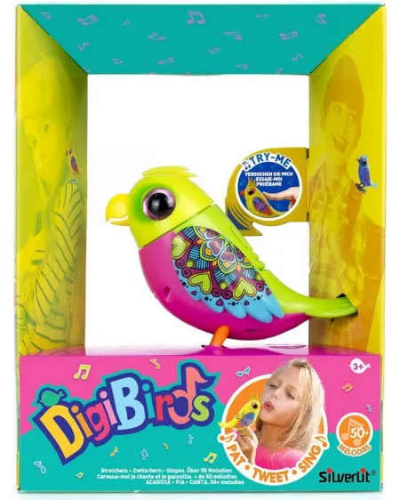 DIGIBIRD LOVE BIRD  Siffle comme un vrai oiseau. Compagnon intéract...