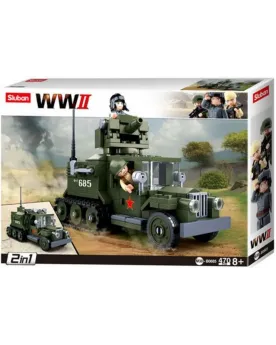 WORLD WAR HALF TRACK + FIG.   SLU38-B0685 SLUBAN Âge Minimum: 8A -Â...