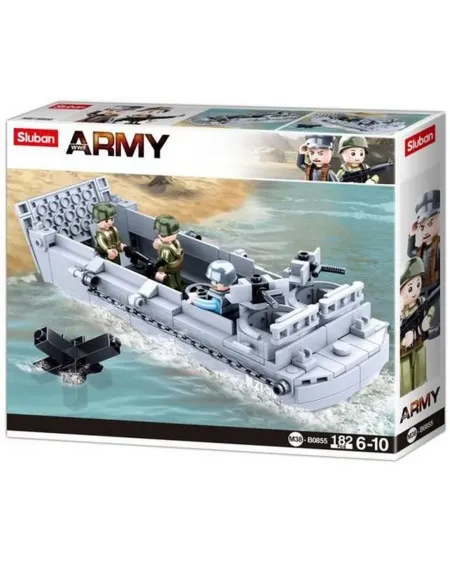 WORLD WAR BARGE   SLU38-B0855 SLUBAN Âge Minimum: 6A -Âge Maximum: ...