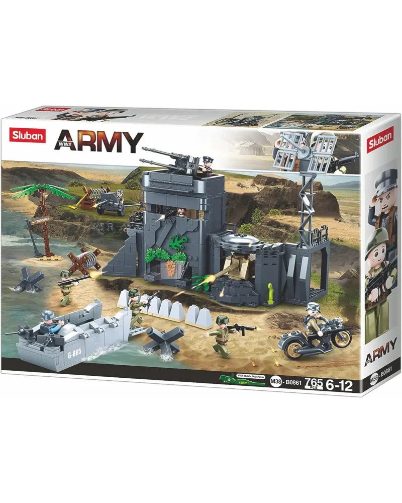 WORLD WAR MUR DE L'ATLANTIQUE  765 pièces. SLU38-B0861 SLUBAN Coup ...