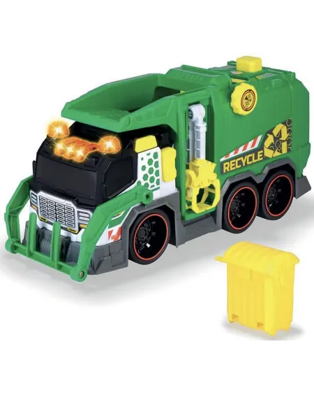 CAMION POUBELLE L/S  46 cm. Avec ascenseur pour monter et vider le ...