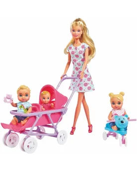 STEFFI LA NURSERIE + BEBES + ACC.  Poupées incluses. SMB5736350 DIC...