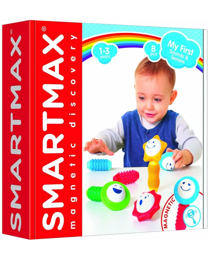 SMARTMAX LES JOUETS SENSORIELS  1ères pièces magnétiques pour que b...