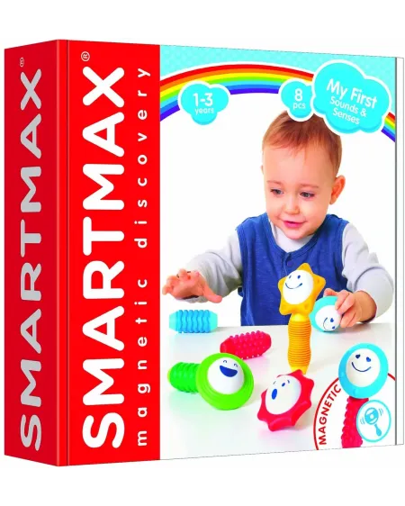 SMARTMAX LES JOUETS SENSORIELS  1ères pièces magnétiques pour que b...