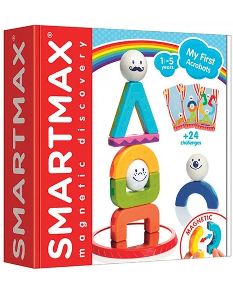 LES ACROBATES DU CIRQUE  3 acrobates à construire à l'aide des 10 p...