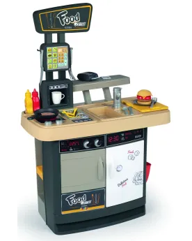 FOOD CORNER RESTAURANT  Avec plaque de cuisson, friteuse, machine à...