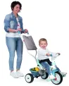 TRICYCLE BE MOVE CONFORT BLEU Armature métallique avec roues silenc...