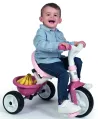 TRICYCLE BE MOVE CONFORT ROSE Armature métallique avec roues silenc...