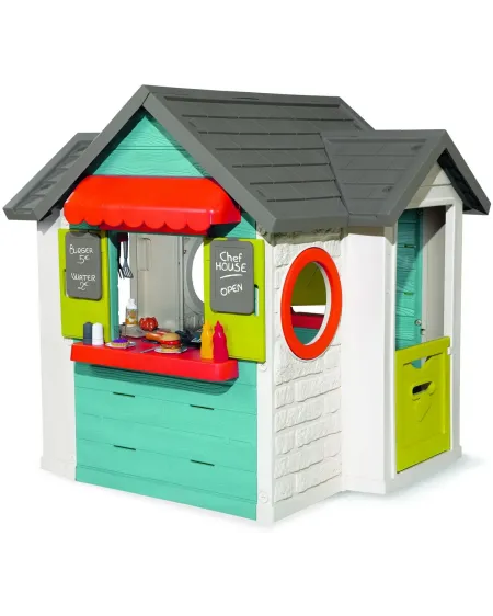 MAISON CHEF HOUSE  En matière anti-UV. Avec frigo, four, caisse enr...