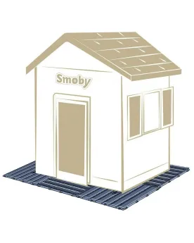 SET 6 DALLES PLANCHER 45X45  Set de 6 dalles de 45 x 45 cm à assemb...