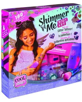 COOL MAKER SHIMMER ME BODY ART Pour réaliser des tatouages éphémère...