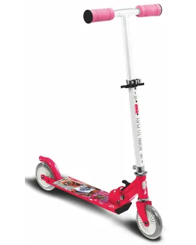 SCOOTER ALU BARBIE  Pliable. Roues de 120 mm. Existe en Spiderman e...