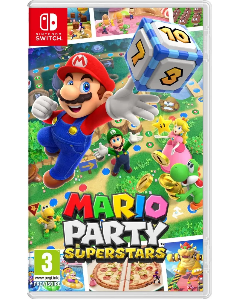 SWITCH MARIO PARTY SUPERSTARS FR   SWT10007222 NINTENDO SWITCH Âge ...