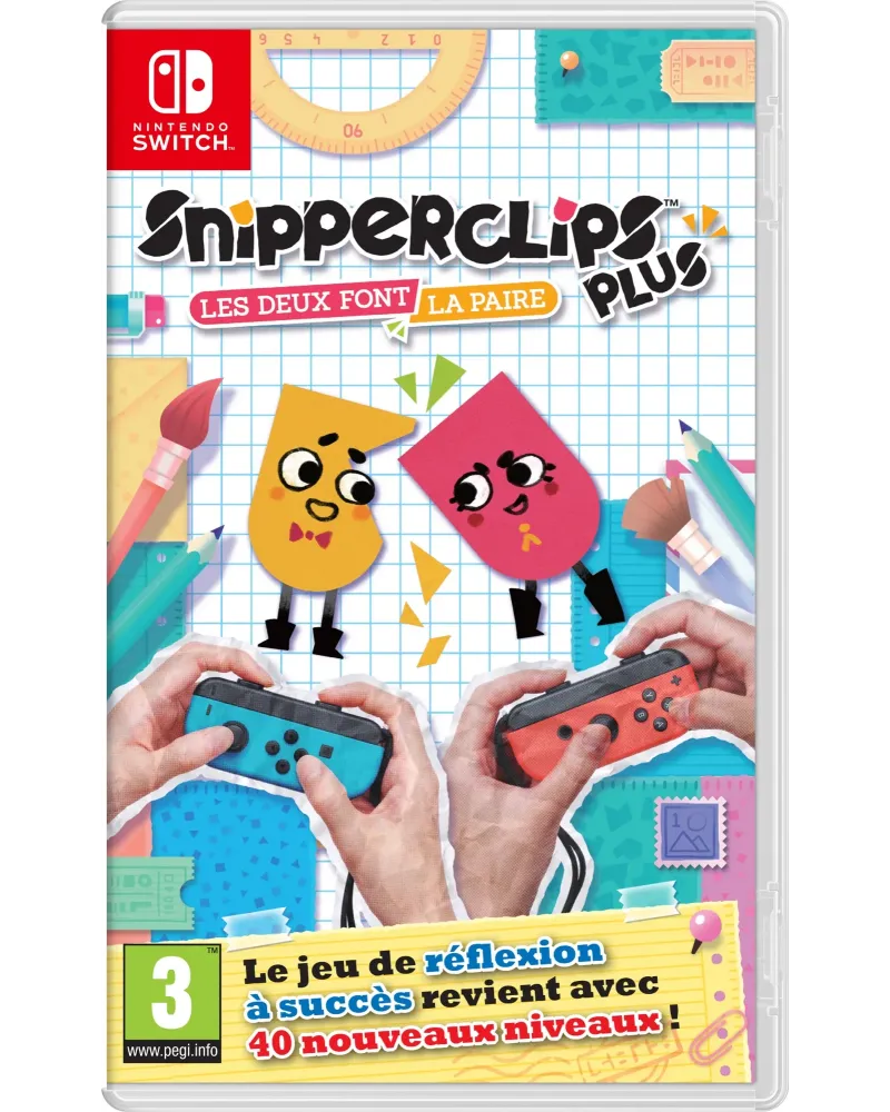 SWITCH SNIPPERCLIPS PLUS FR   SWT2521947 NINTENDO SWITCH Âge Minimu...