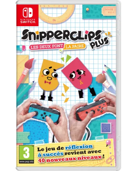 SWITCH SNIPPERCLIPS PLUS FR   SWT2521947 NINTENDO SWITCH Âge Minimu...