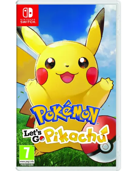 SWITCH POKEMON LET'S GO PIKACHU FR   SWT2524847 NINTENDO SWITCH Âge...