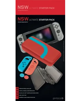 SWITCH GIOTECK ULTIMATE STARTER PACK   SWT301059 NINTENDO SWITCH Âg...