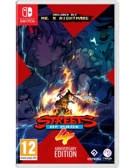 SWITCH STREETS OF RAGE 4 ANNIV ED.   SWT437998 NINTENDO SWITCH Âge ...