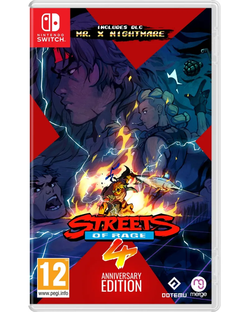 SWITCH STREETS OF RAGE 4 ANNIV ED.   SWT437998 NINTENDO SWITCH Âge ...
