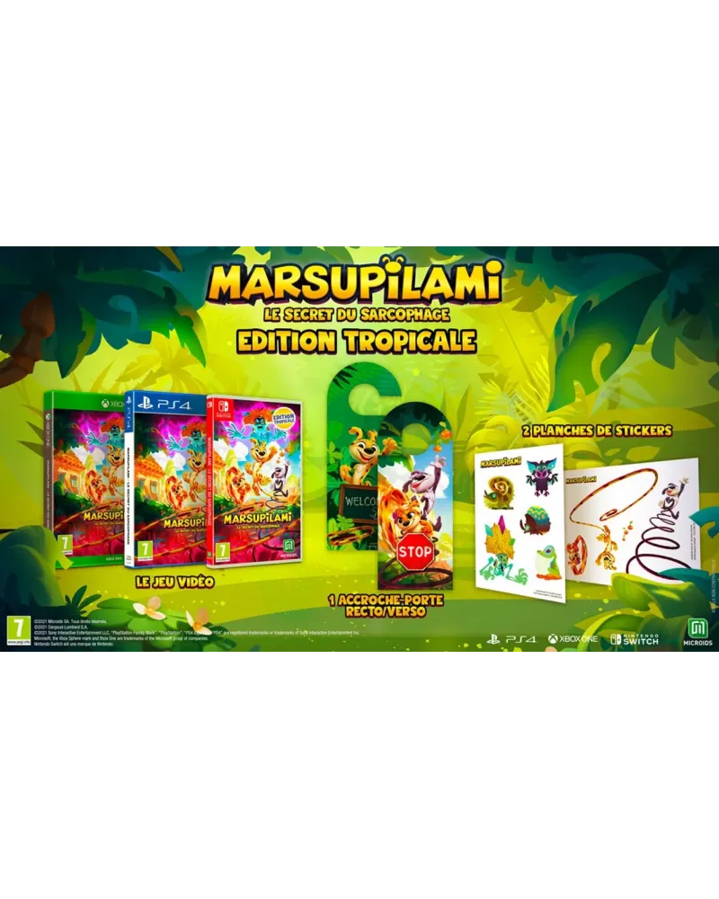 SWITCH MARSUPILAMI:LE SECRET SARCOPHAGE   SWT648802 NINTENDO SWITCH...