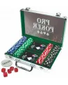 MALETTE METAL POKER 200 JETONS 11.5GR  Avec 200 jetons de 11.5 g, 2...
