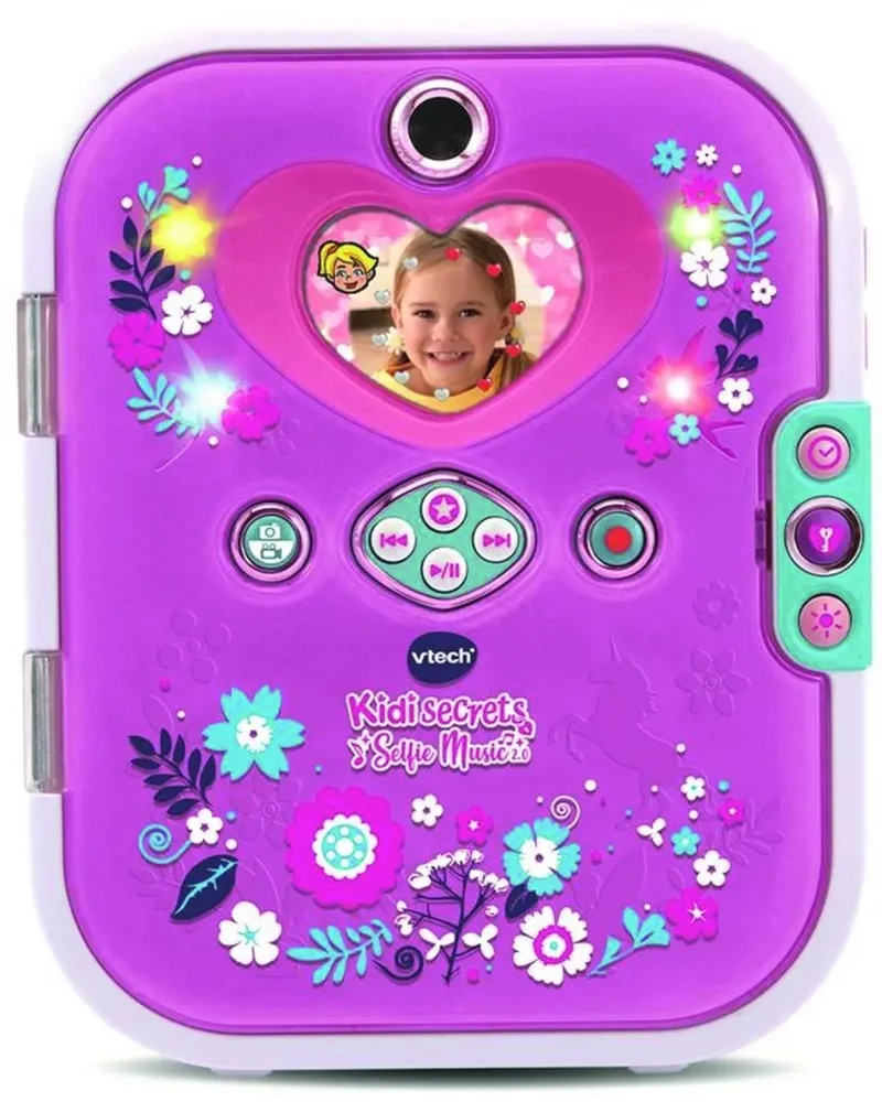 KIDI SECRETS SELFIE MUSIC Agenda électronique avec plus de 20 jeux ...