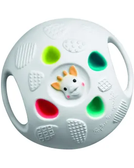 BALLE SENSATION SOPHIE  Balle sensorielle de 10 cm à base de caoutc...