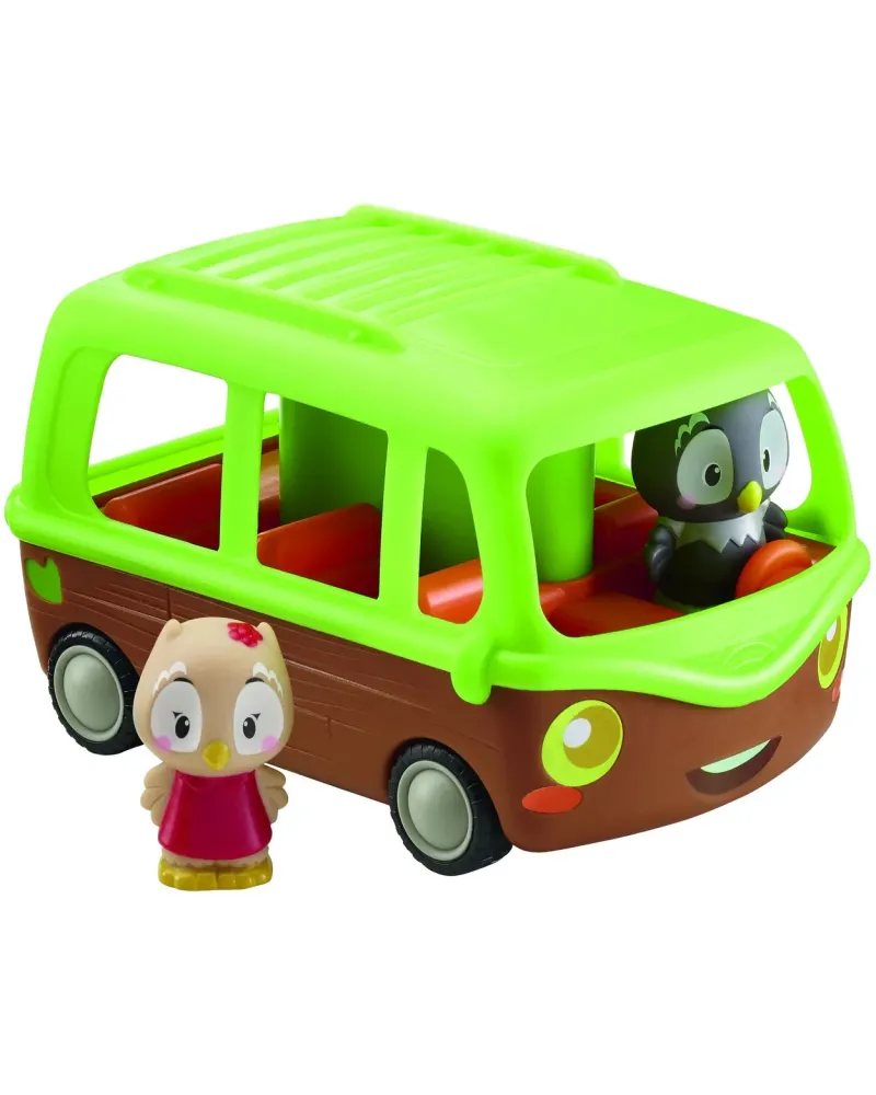 KLOROFIL BUS AVENTURE + 1 PERSO  Appuie sur le toit et "pop", le bu...